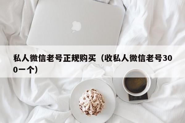 私人微信老号正规购买（收私人微信老号300一个）